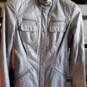 Danier Leather Fitted Jacket